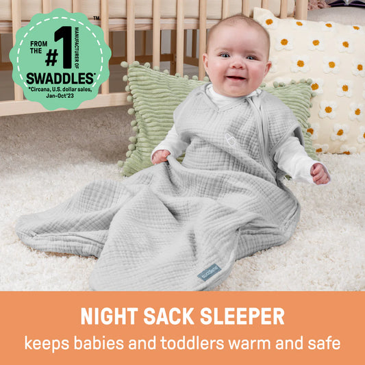 SwaddleMe Night Sack Sleeper Size 3-18 Months, 1pk - Flock Together