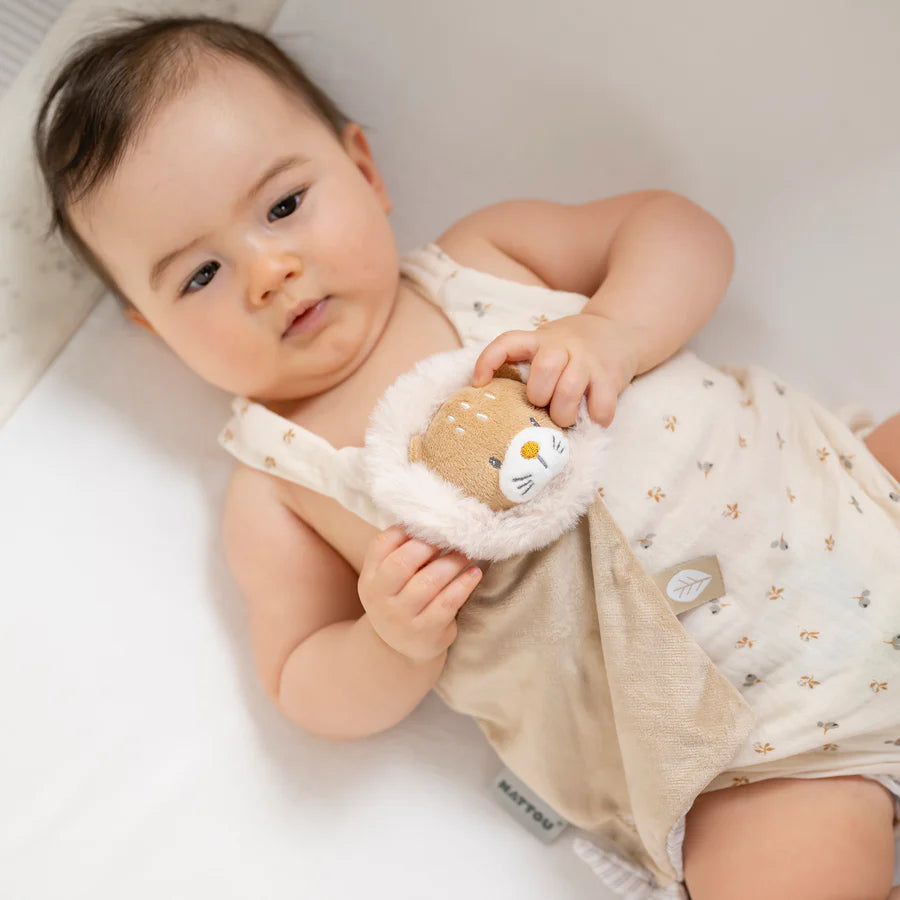 FLO, ERNEST & OLI Mini doudou Lion Ernest