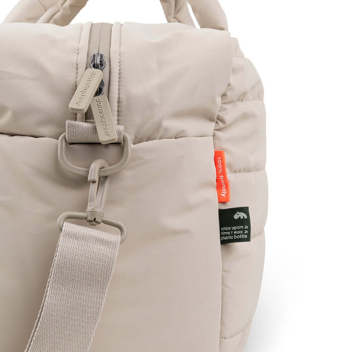 Quilted Changing Bag Sand