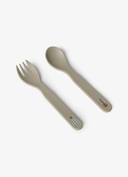 Citron Bio Based Tableware Set Vehicles