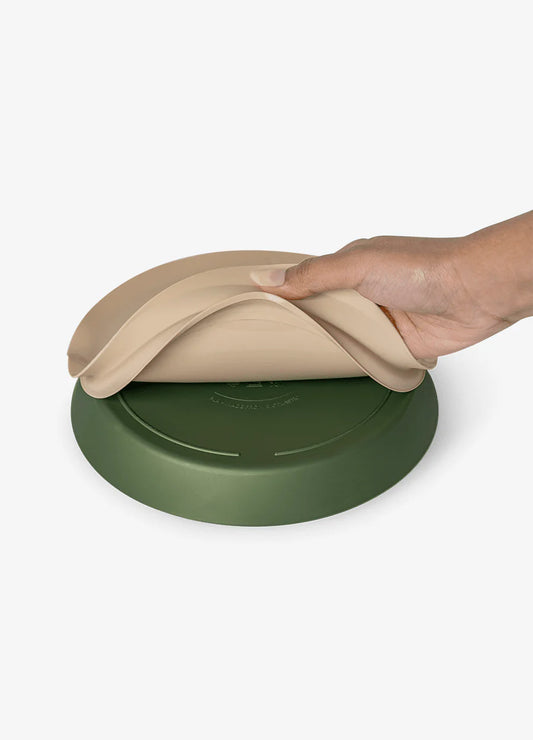 Citron Silicone Plate Suction Beige