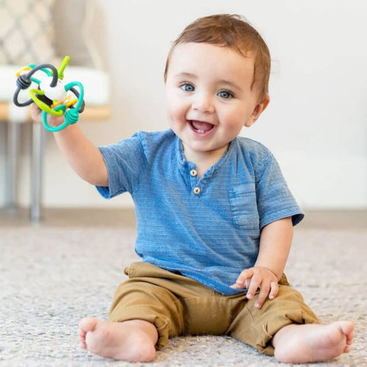Shake & Teethe Flexible Rattle Ball