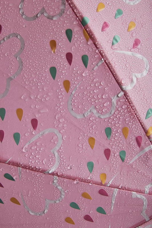 Kids Colour Changing Umbrella - Pink