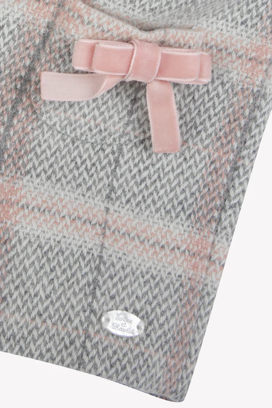 Shorts Mid-beige wool check