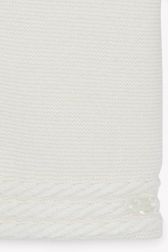 Coat Ecru woven cotton