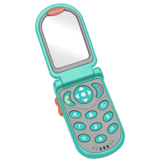 Flip and Peek Fun Phone - (Teal)