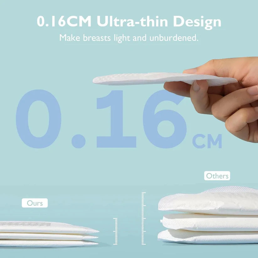 Momcozy Ultra-Thin Disposable Nursing Pads, Super Absorbent and Breathable - 60 Count