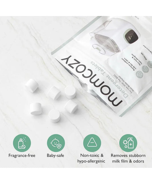 Momcozy Washing Block for Momcozy KleanPal Pro Baby Bottle Washer, 120 Tablets