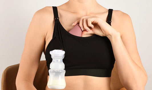 Double 2-in-1 Warming & Vibration Lactation Massager