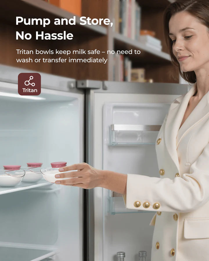 Momcozy - M9 Mobile Flow™ SMART Hands-Free Breast Pump | Double