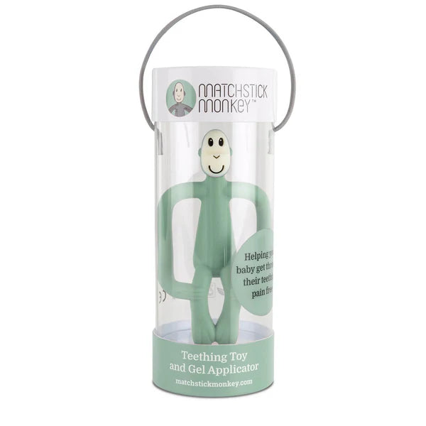 Mint Green Original Monkey teething toy