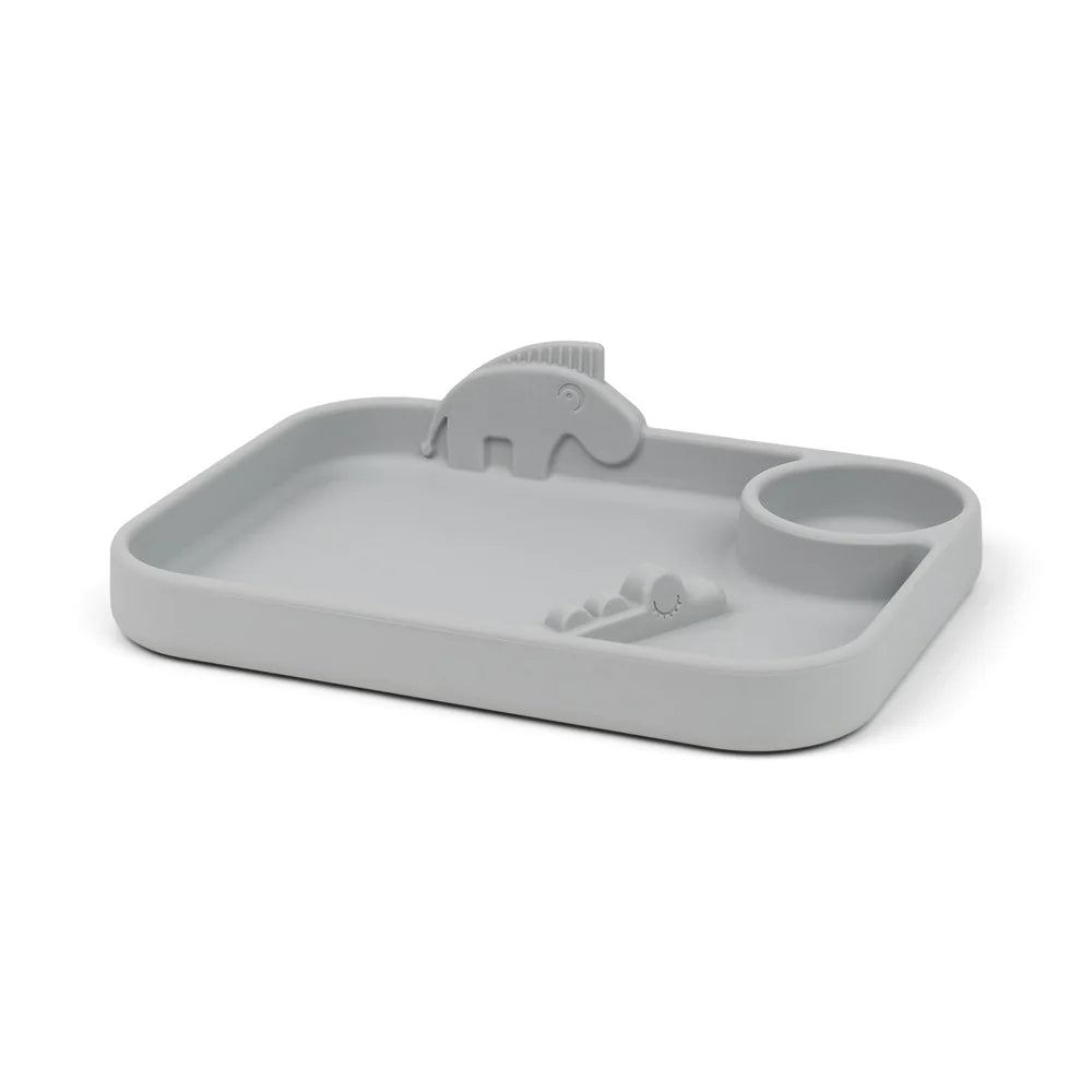 Peekaboo compartment plate - Deer friends