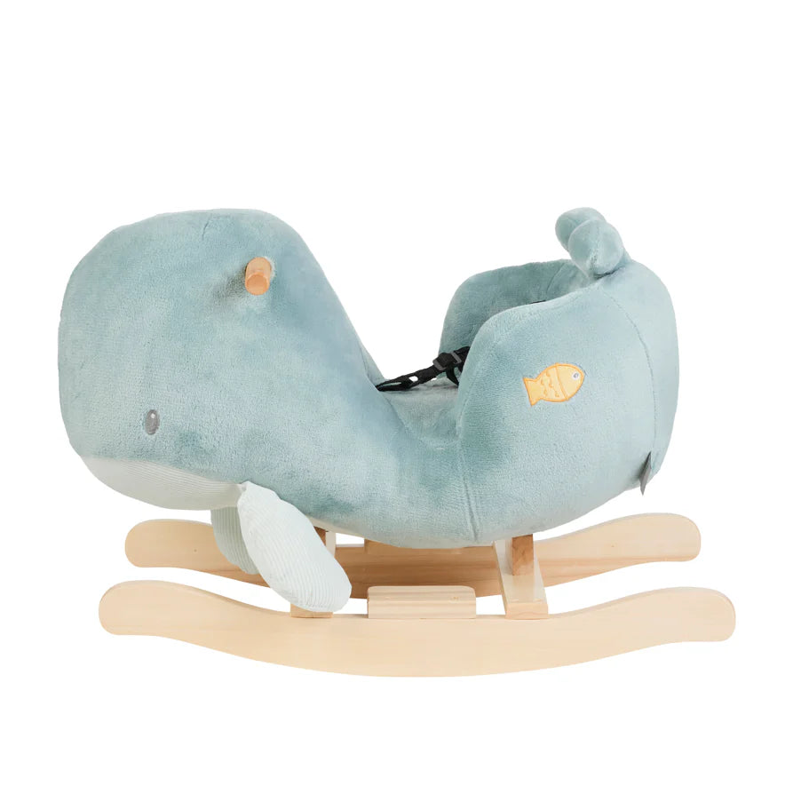 ROMEO, JULES & SALLY Rocker whale