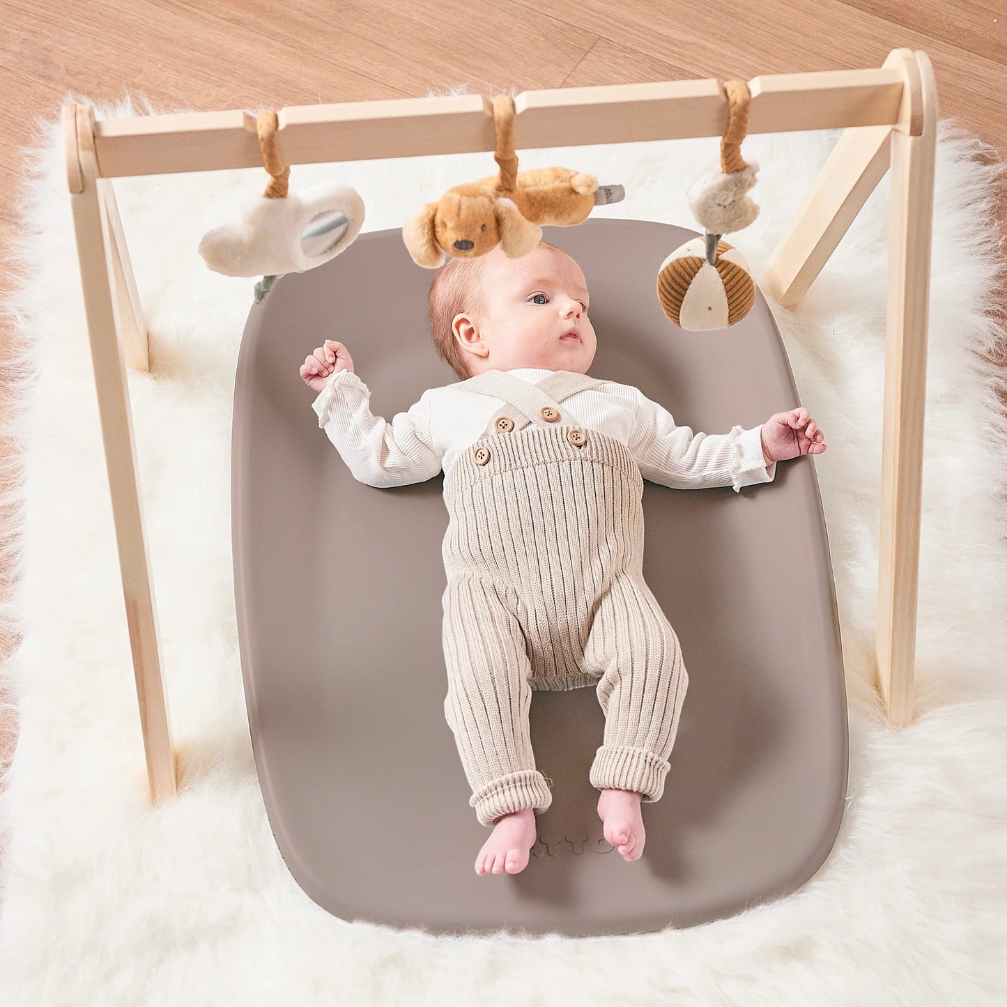 SOFTY changing pad taupe