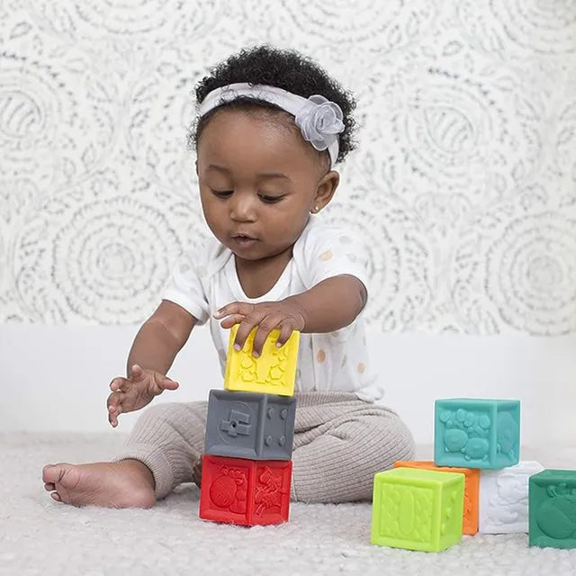Squeeze & Stack Block Set - 8 pcs