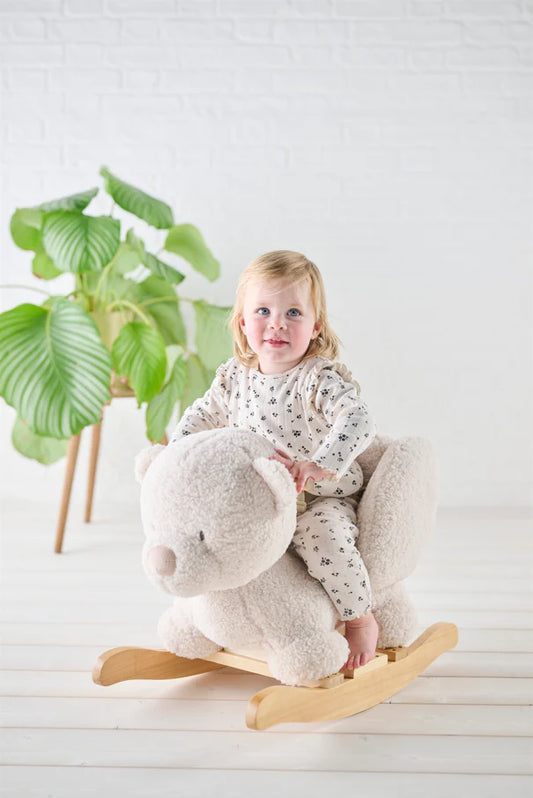 TEDDY Rocker bear ecru