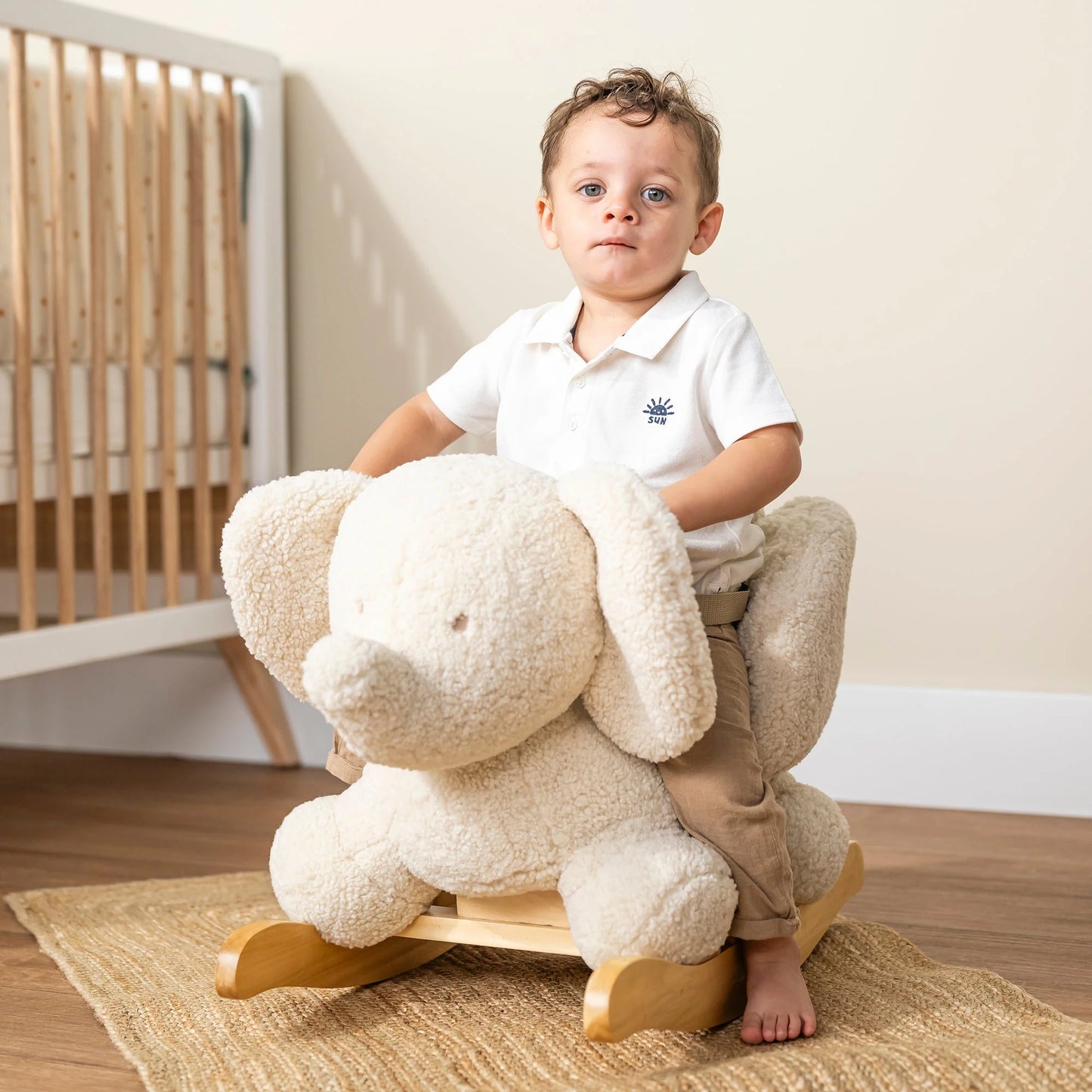 TEDDY Rocker elephant ecru