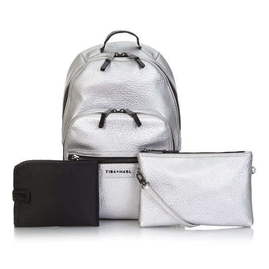 Elwood Changing Backpack Silver