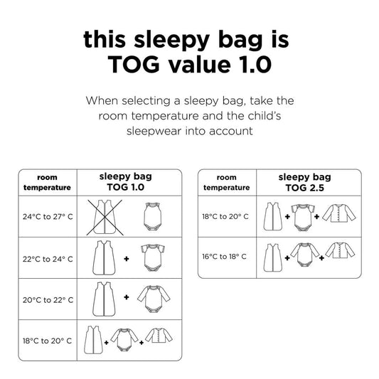 Sleepy bag 70 cm - TOG 1.0 - Playground - Blue