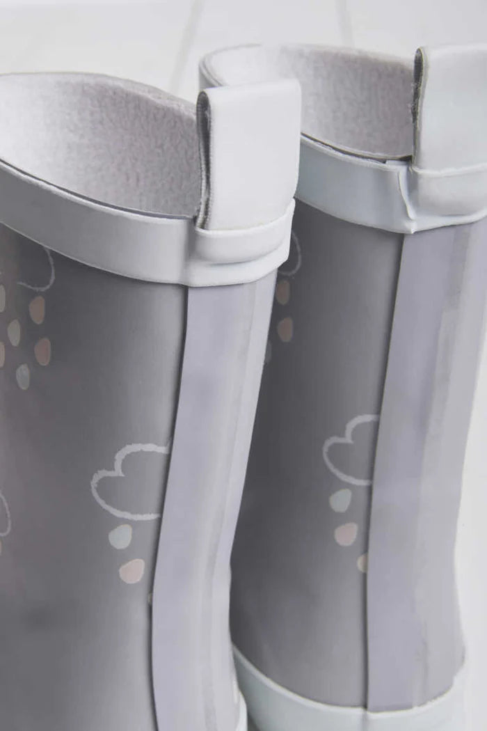 Colour Changing Rainboots -Light Grey