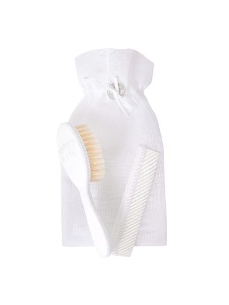 Hair Brush & Comb - Monogramme