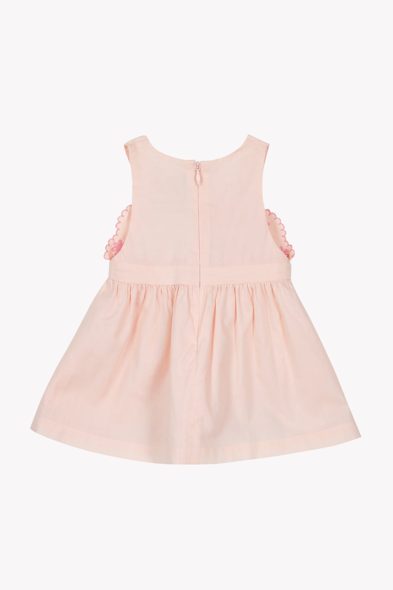 Dress
Pale pink cotton Embrodery