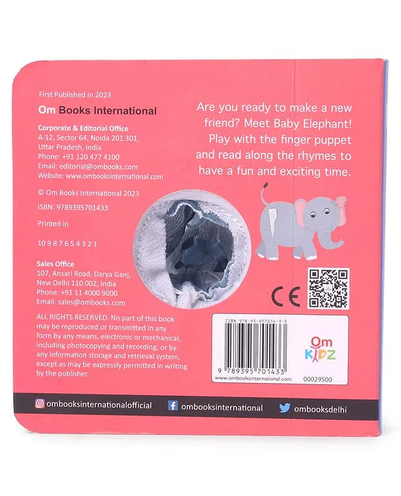 Baby Elephant|Finger Puppet Book