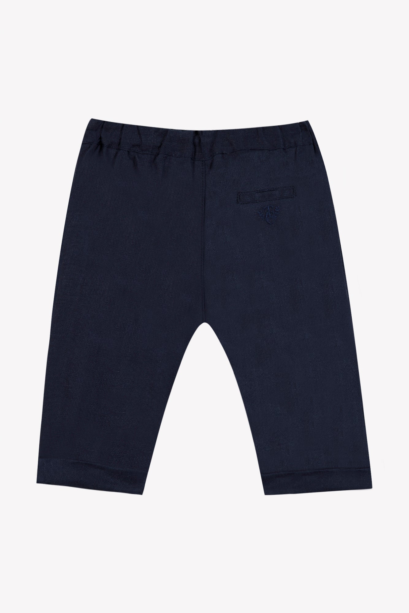 Trousers
Navy Linen Ceremony