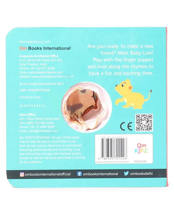 Baby lion | Finger puppet board book