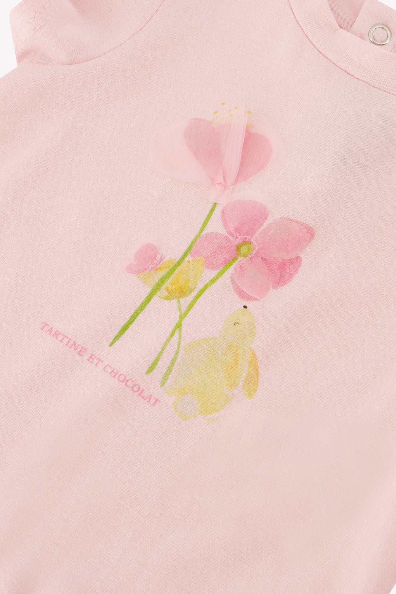 T-shirt
Pale pink Illustration flowers