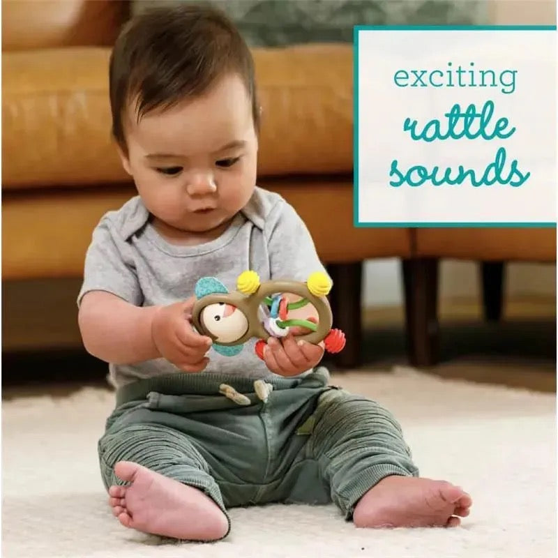 Infantino - Busy Lil' Sensory Rattle | 0-2Y