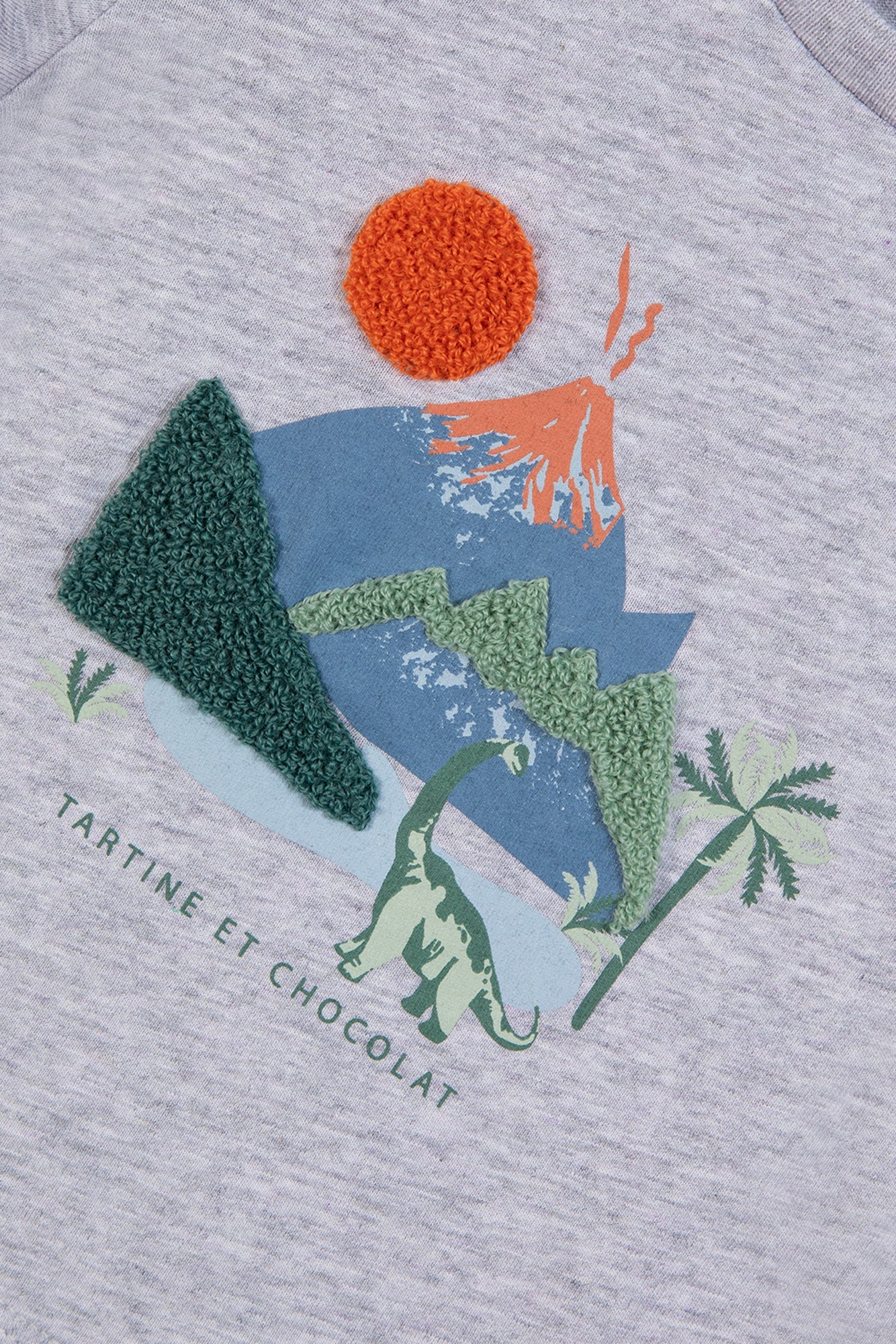 T-shirt
Grey explorer cotton