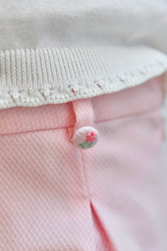 Short
Pink cotton