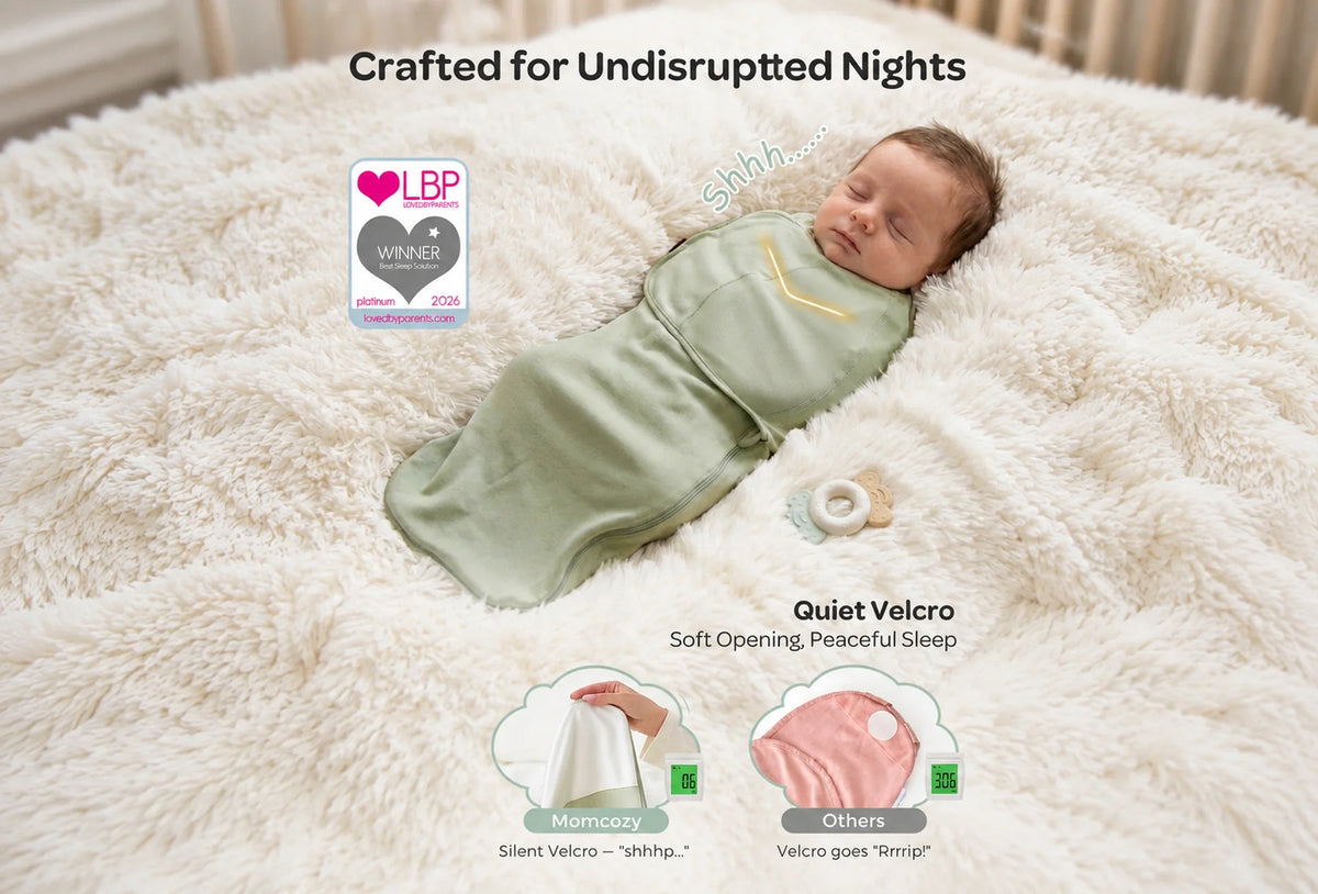 Momcozy Easy Swaddle Wrap For 0-3M