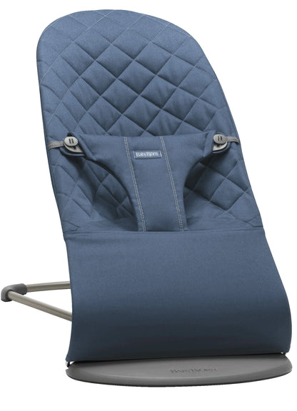 BabyBjörn - Bouncer Bliss | Woven Quilt | Midnight Blue