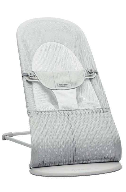 BabyBjörn - Bouncer Balance Soft | Mesh | Silver / White