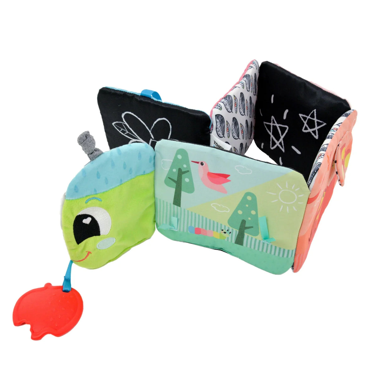 Lamaze - Colourful Journey Caterpillar Soft Book | 6M+