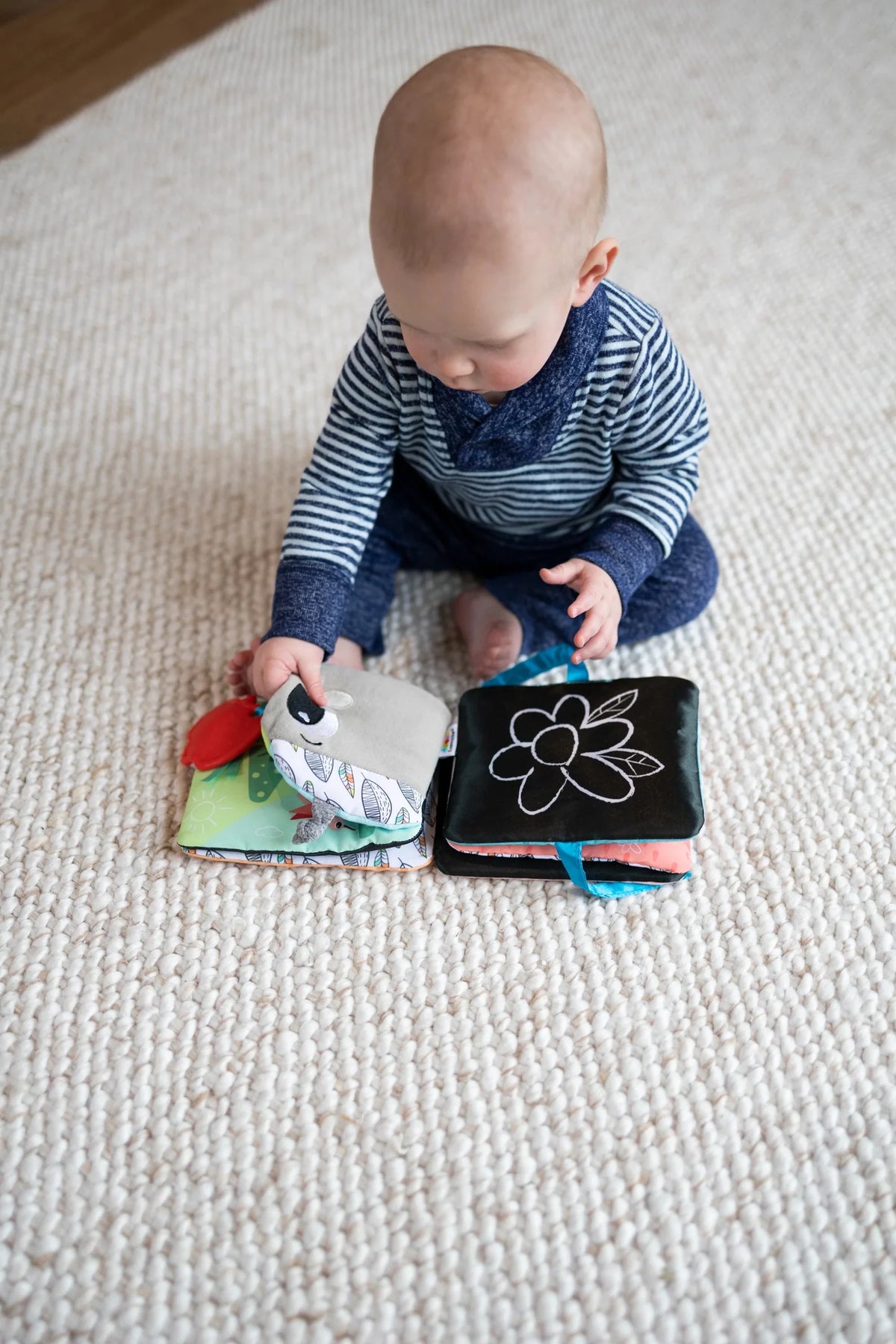Lamaze - Colourful Journey Caterpillar Soft Book | 6M+