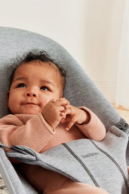 BabyBjörn - Bouncer Bliss | 3D Jersey | Light Grey