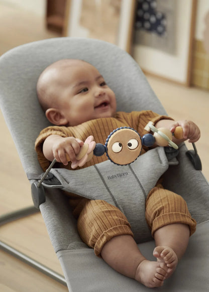 BabyBjörn - Toy for Bouncer | Googly Eyes Pastel