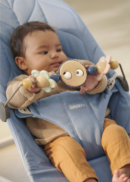 BabyBjörn - Toy for Bouncer | Googly Eyes Pastel