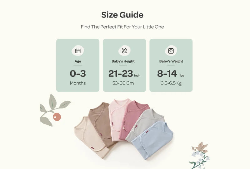 Momcozy Easy Swaddle Wrap For 0-3M