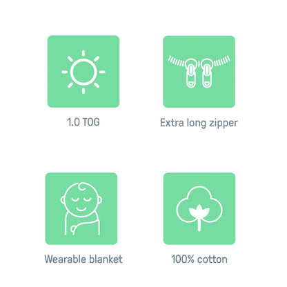 SwaddleMe Night Sack Sleeper Size 3-18 Months, 1pk - Sunset Space