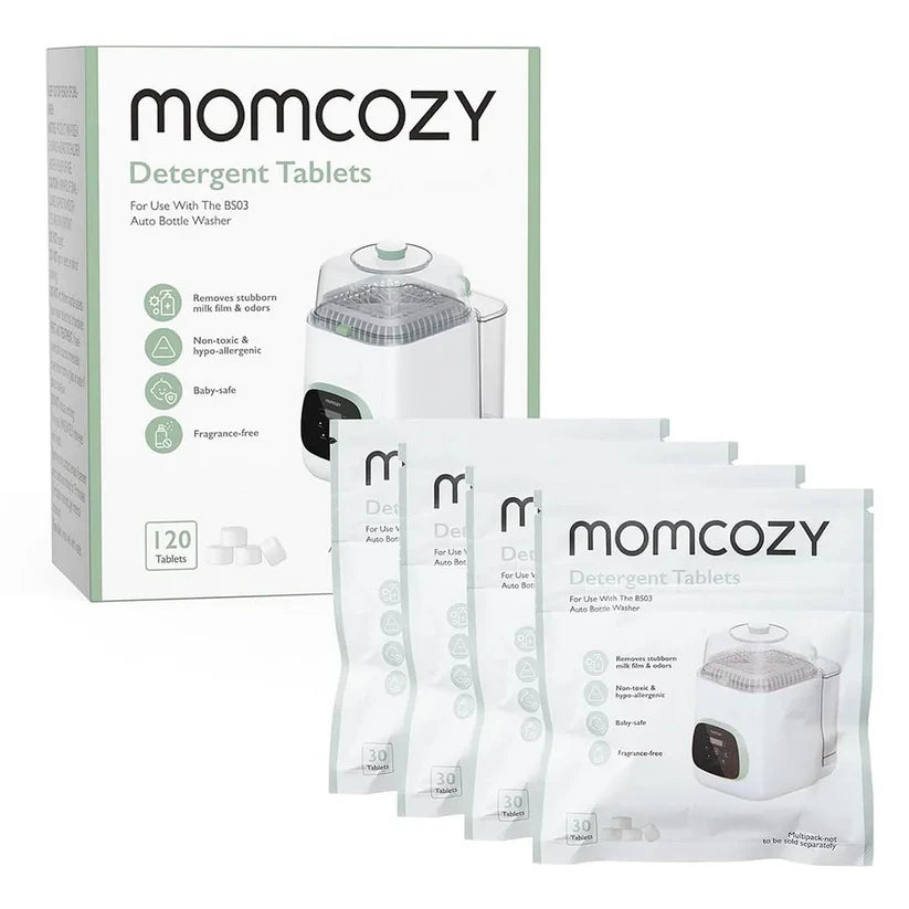 Momcozy Washing Block for Momcozy KleanPal Pro Baby Bottle Washer, 120 Tablets