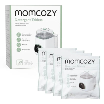 Momcozy Washing Block for Momcozy KleanPal Pro Baby Bottle Washer, 120 Tablets