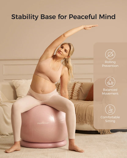 Momcozy - BirthEase Pregnancy Ball Set | Pink