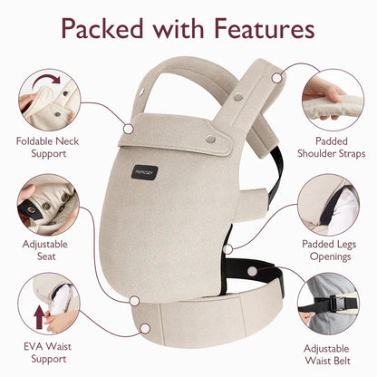 Momcozy - Baby Carrier Newborn to Toddler | Khaki