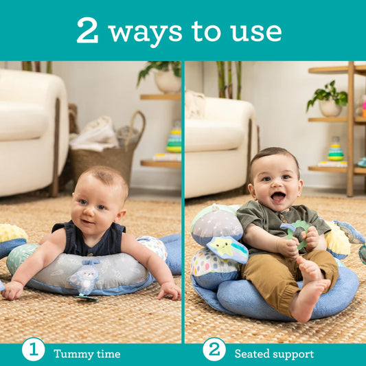 Infantino 2 in 1 Tummy Time & Seated Support