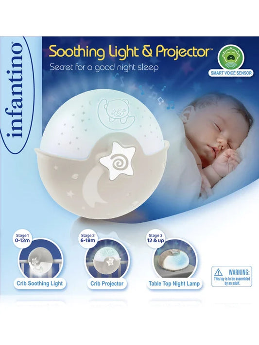 Wom Soothing Light & Projector
(Ecru)