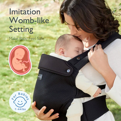 Momcozy - Baby Carrier Newborn to Toddler | Black